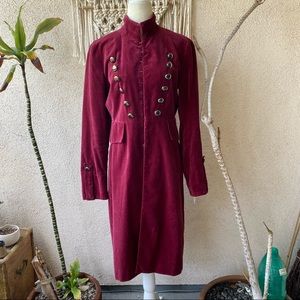 Vintage velvet coat